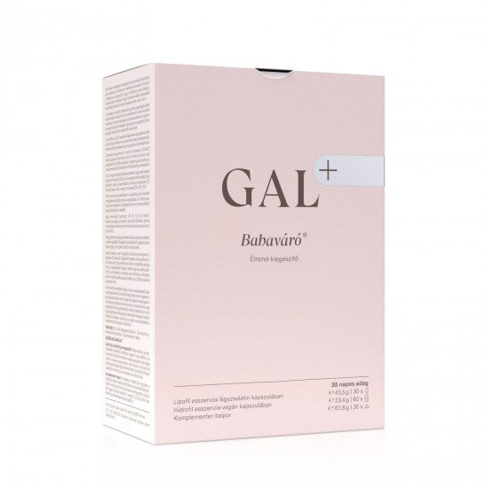 GAL+ Babaváró csomag 60+30+italpor 30 adag GAL+ Babaváró csomag 60+30+italpor 30 adag