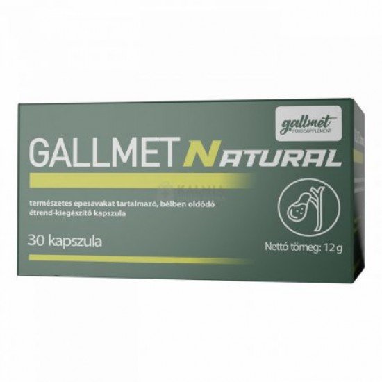 Gallmet-natural kapszula 30db