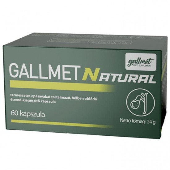 Gallmet-natural kapszula 60db