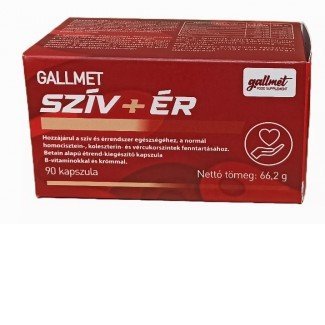 Gallmet szív+ér étrend-kiegészítő kapszula 90db