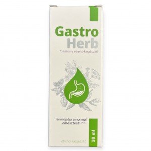 Gastro Herb emésztést támogató folyadék 30ml Gastro Herb emésztést támogató folyadék 30ml