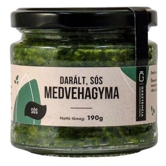 Gesztencia darált-sós medvehagyma 190g Gesztencia darált-sós medvehagyma 190g