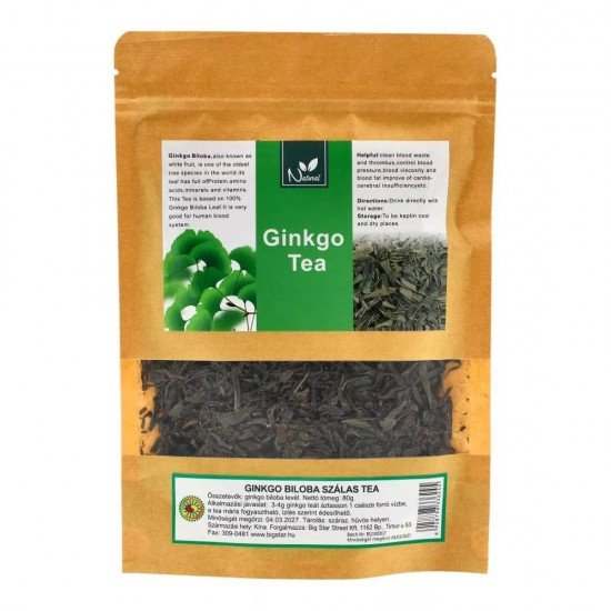 Sun Moon Ginkgo biloba szálas tea 80g Sun Moon Ginkgo biloba szálas tea 80g