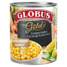Globus xxl szuperédes csemegekukorica 680g