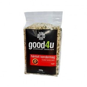 Good4u vegán kendermag hántolt 250g