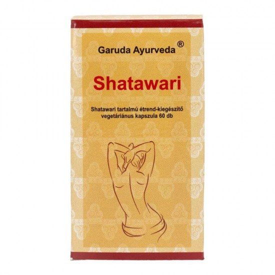 Garuda Ayurveda shatawari vegán kapszula 60db Garuda Ayurveda shatawari vegán kapszula 60db