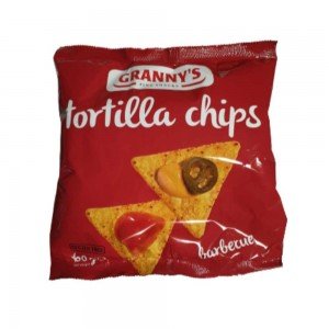 Grannys barbecue tortilla chips 60g