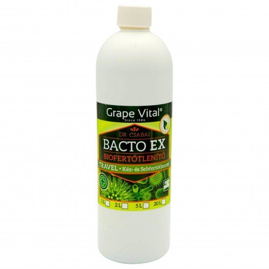 Grape Vital BactoEx Travel kézfertőtlenítő 1000ml