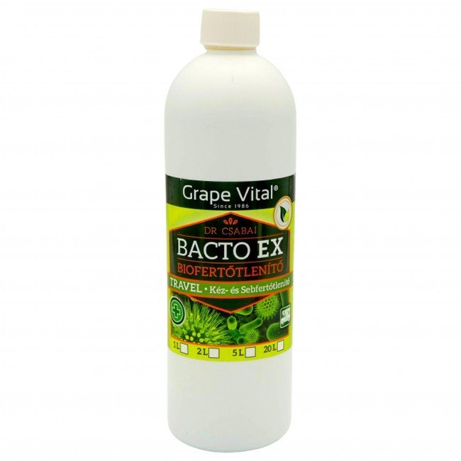 Grape Vital BactoEx Travel kézfertőtlenítő 1000ml