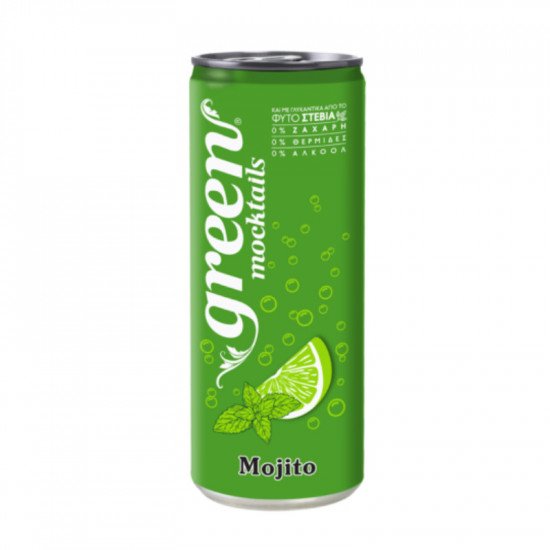 Green mojito ízű üdítőital steviával 330ml