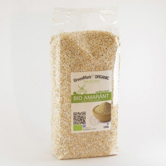 Greenmark bio amaránt puffasztott 150g