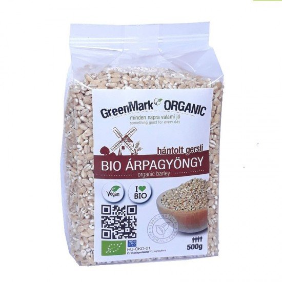 Greenmark bio árpa hántolt 500g