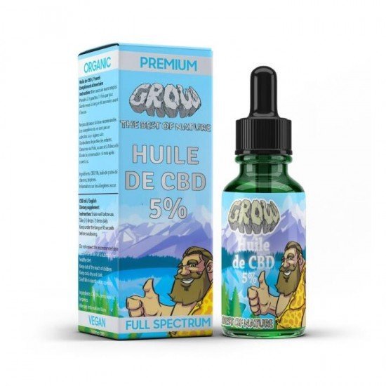 Grow cbd olaj 5% 10ml