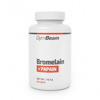 GymBeam Bromelain+papain kapszula 90db