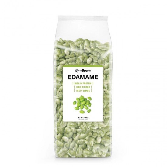 GymBeam Edamame Pörkölt sózott szójabab 400g