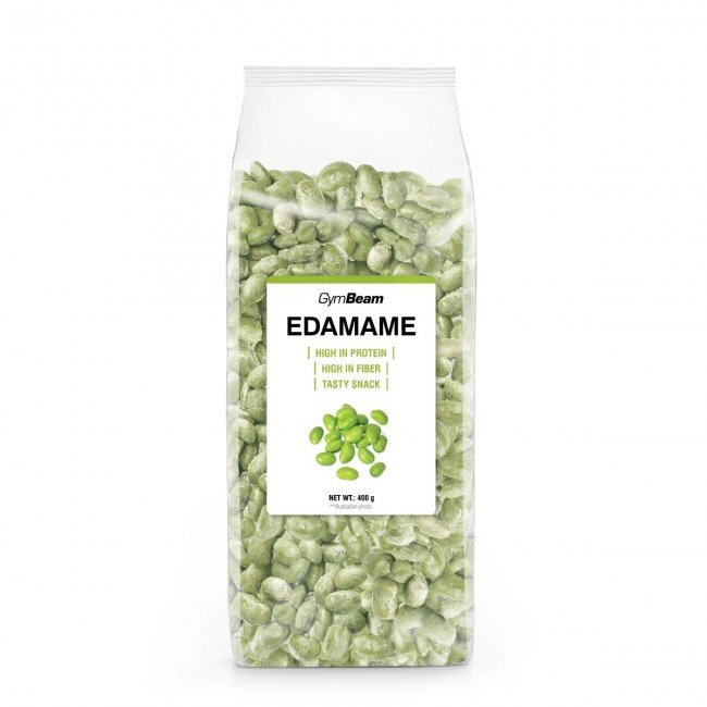 GymBeam Edamame Pörkölt sózott szójabab 400g