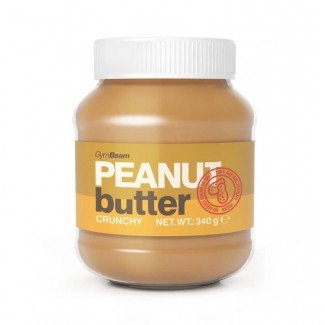 GymBeam Földimogyoróvaj Crunchy 340g