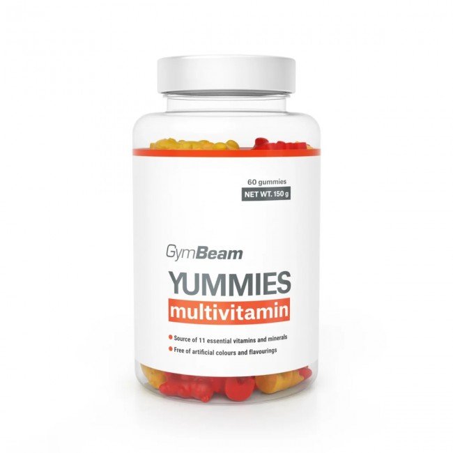 GymBeam Yummies multivitamin gumivitamin 60db