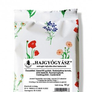 Gyógyfű hajgyógyász hajhullás elleni teakeverék 50g