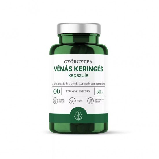 Györgytea Vénás keringés kapszula 60db