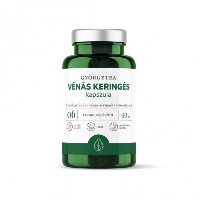 Györgytea Vénás keringés kapszula 60db