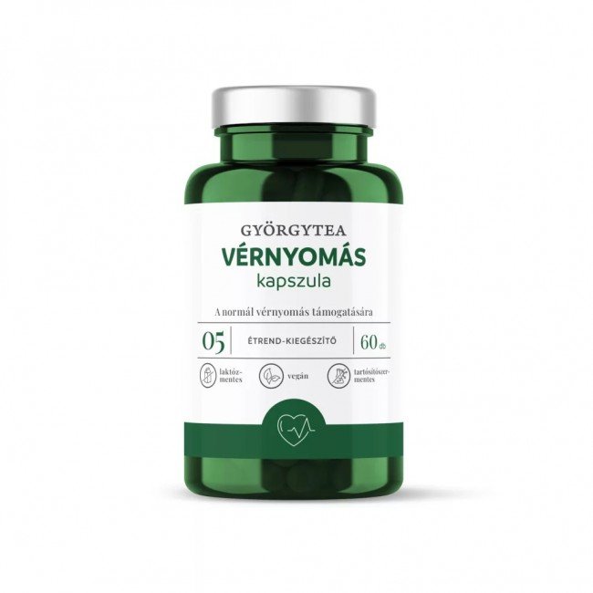 Györgytea Vérnyomás kapszula 60db
