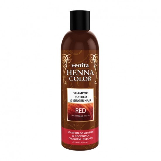 Henna color hajsampon piros és vörös árnyalatú hajra 300ml