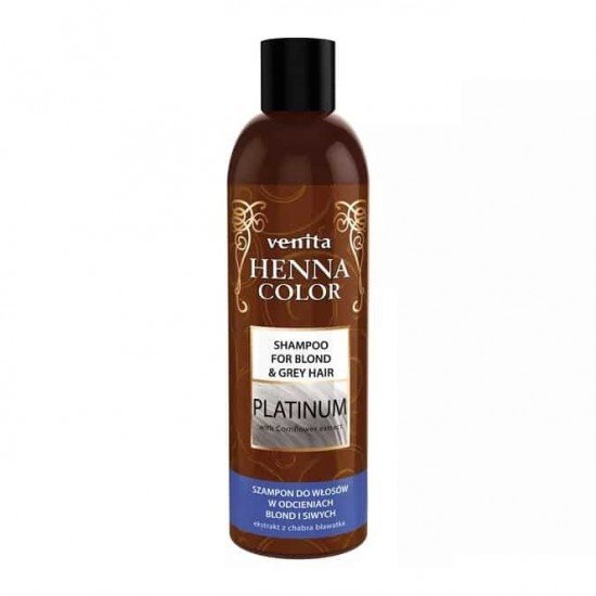 Henna color hajsampon szőke és ősz árnyalatú hajra 250ml