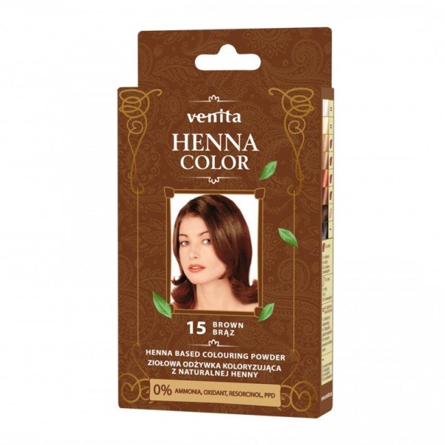 Henna color hajszínezőpor nr 15 bronz 25g