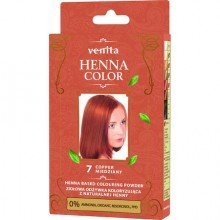 Henna color hajszínezőpor nr 7 rézvörös 25g Henna color hajszínezőpor nr 7 rézvörös 25g