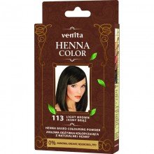 Henna color hajszínezőpor nr 113 világosbarna 75ml Henna color hajszínezőpor nr 113 világosbarna 75ml