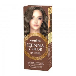 Henna Color szinező hajbalzsam nr 113 világosbarna 75ml Henna Color szinező hajbalzsam nr 113 világosbarna 75ml