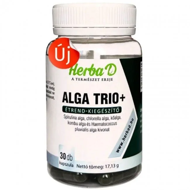 Tri Herba-D termékek: Herba-d alga tri+ kapszula 30db ára