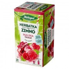 Herbapol málna gránátalma tea 20db