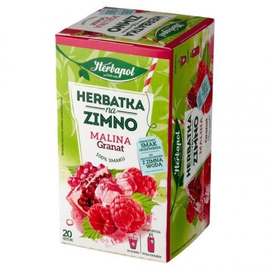 Herbapol málna gránátalma tea 20db
