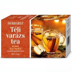 Herbária téli varázs tea alma-fahéj 20filter Herbária téli varázs tea alma-fahéj 20filter