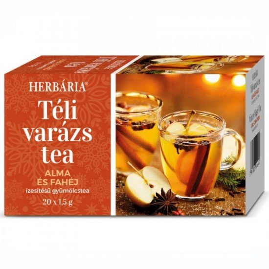 Herbária téli varázs tea alma-fahéj 20filter
