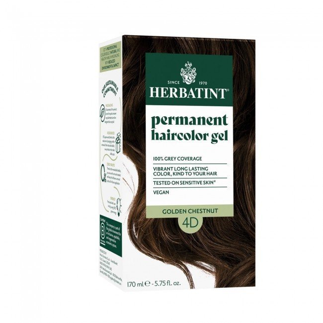 Herbatint 4d arany gesztenye hajfesték 170ml