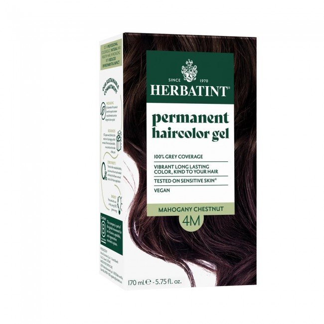Herbatint 4m mahagóni gesztenye hajfesték 170ml