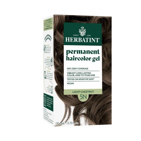 Herbatint 5n világos gesztenye hajfesték 170ml