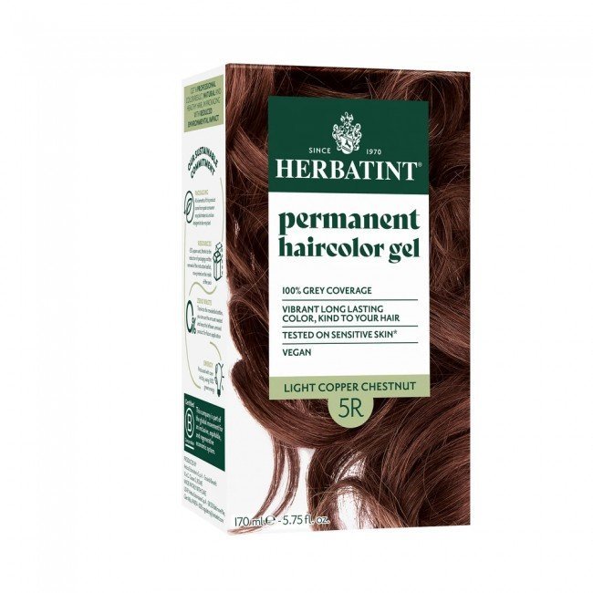 Herbatint 5r világos réz gesztenye hajfesték 170ml