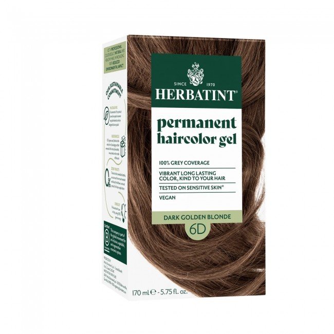 Herbatint 6d arany sötétszőke (világosbarna) hajfesték 170ml