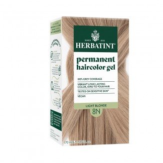 Herbatint 8n világos szőke hajfesték 170ml