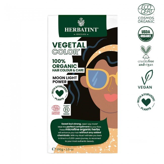 Herbatint vegetal color moon light hajfesték 100g