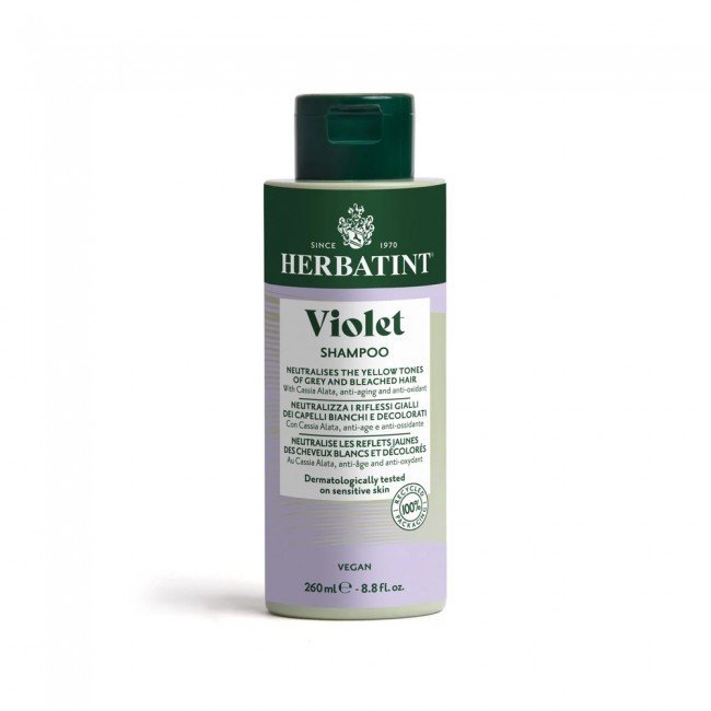 Herbatint violet hamvasító sampon, szőke hajra 260ml