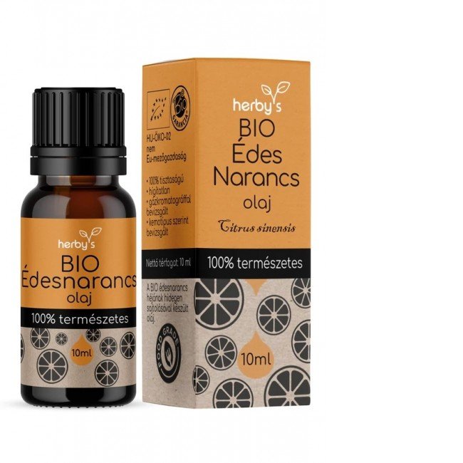Herby's BIO Édesnarancs olaj  FOOD GRADE 10 ml