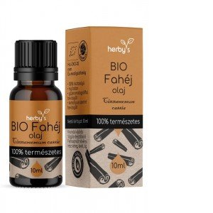Herby's BIO Fahéj Cassia olaj FOOD GRADE 10 ml