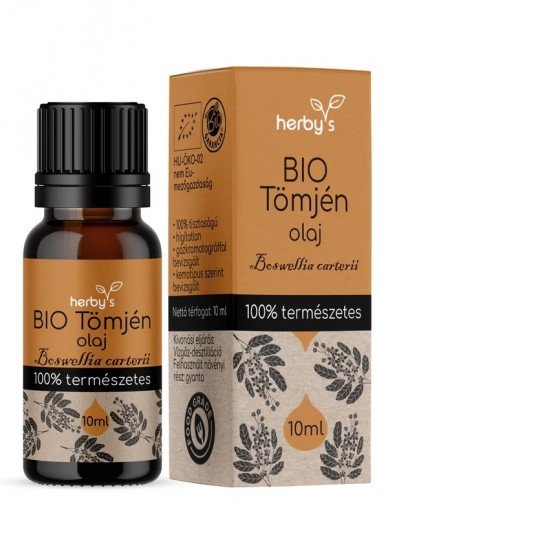 Herby's BIO Tömjén olaj Carterii FOOD GRADE 10 ml