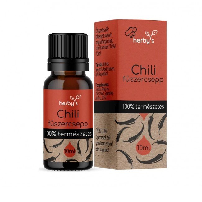 Herby's Chili fűszercsepp 10ml