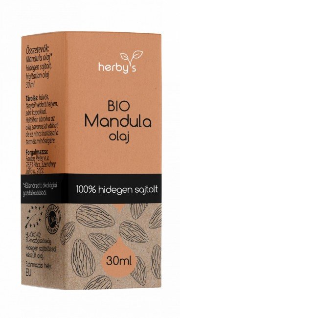 Herbys bio mandulaolaj 30ml Herbys bio mandulaolaj 30ml